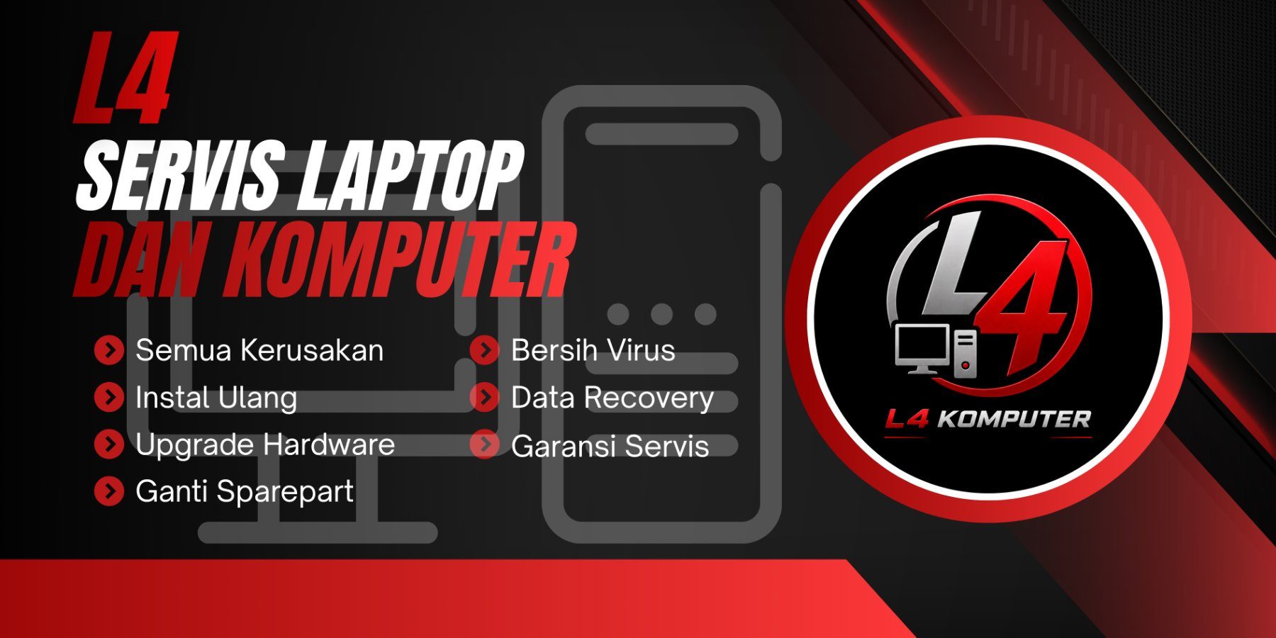 Jasa Servis Komputer & Laptop