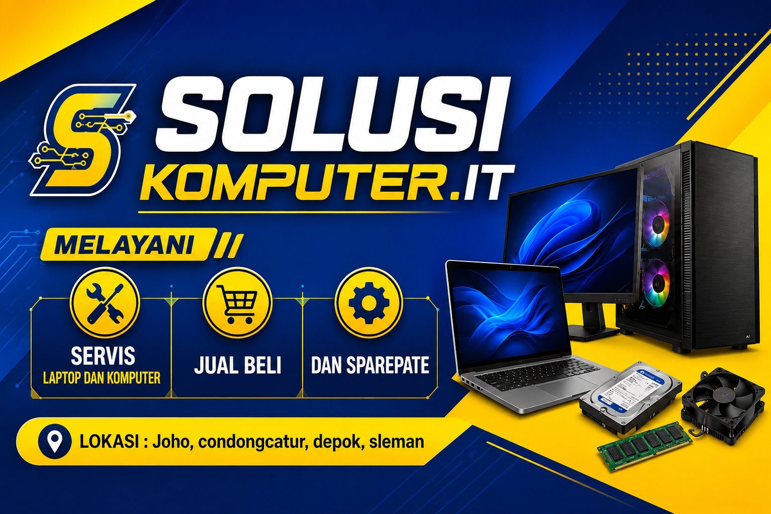 Jasa service computer - Jasa | CheckoutAja